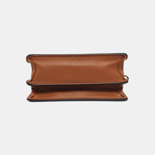 DAUPHINE Mini Monogram Coated Canvas Brown