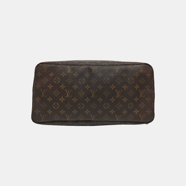 NEVERFULL GM Monogram Coated Canvas Brown