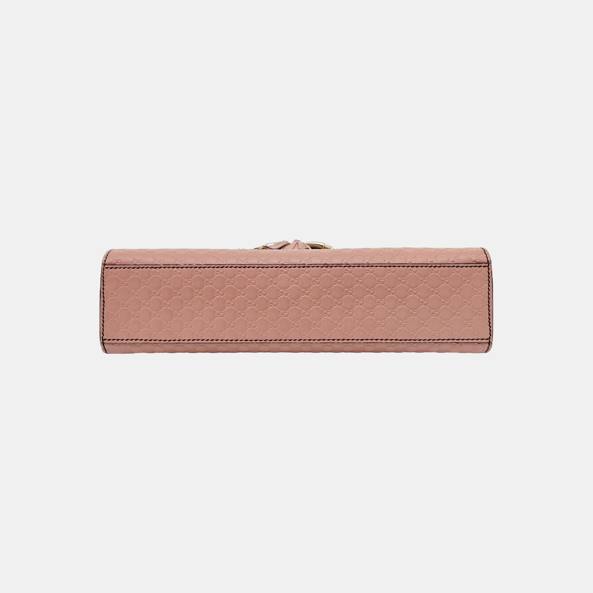 Emily Chain Monogram Calfskin Pink