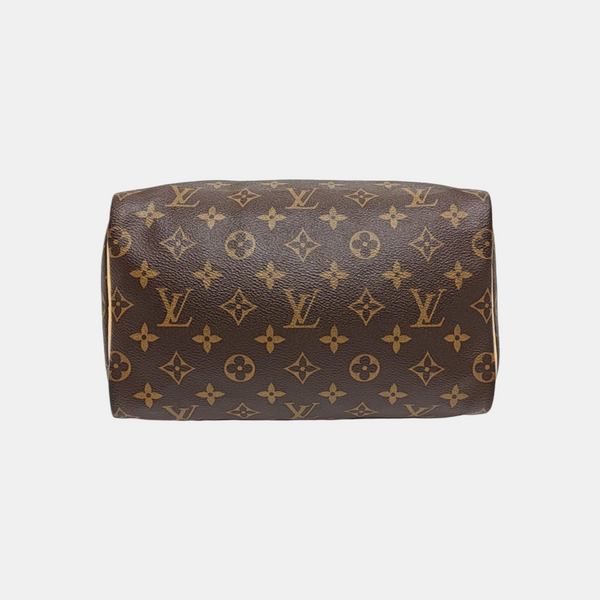 SPEEDY 25 Monogram Coated Canvas Brown