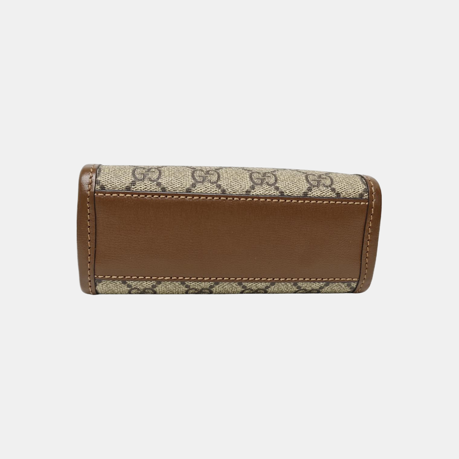 Retro Mini Monogram Coated Canvas Beige