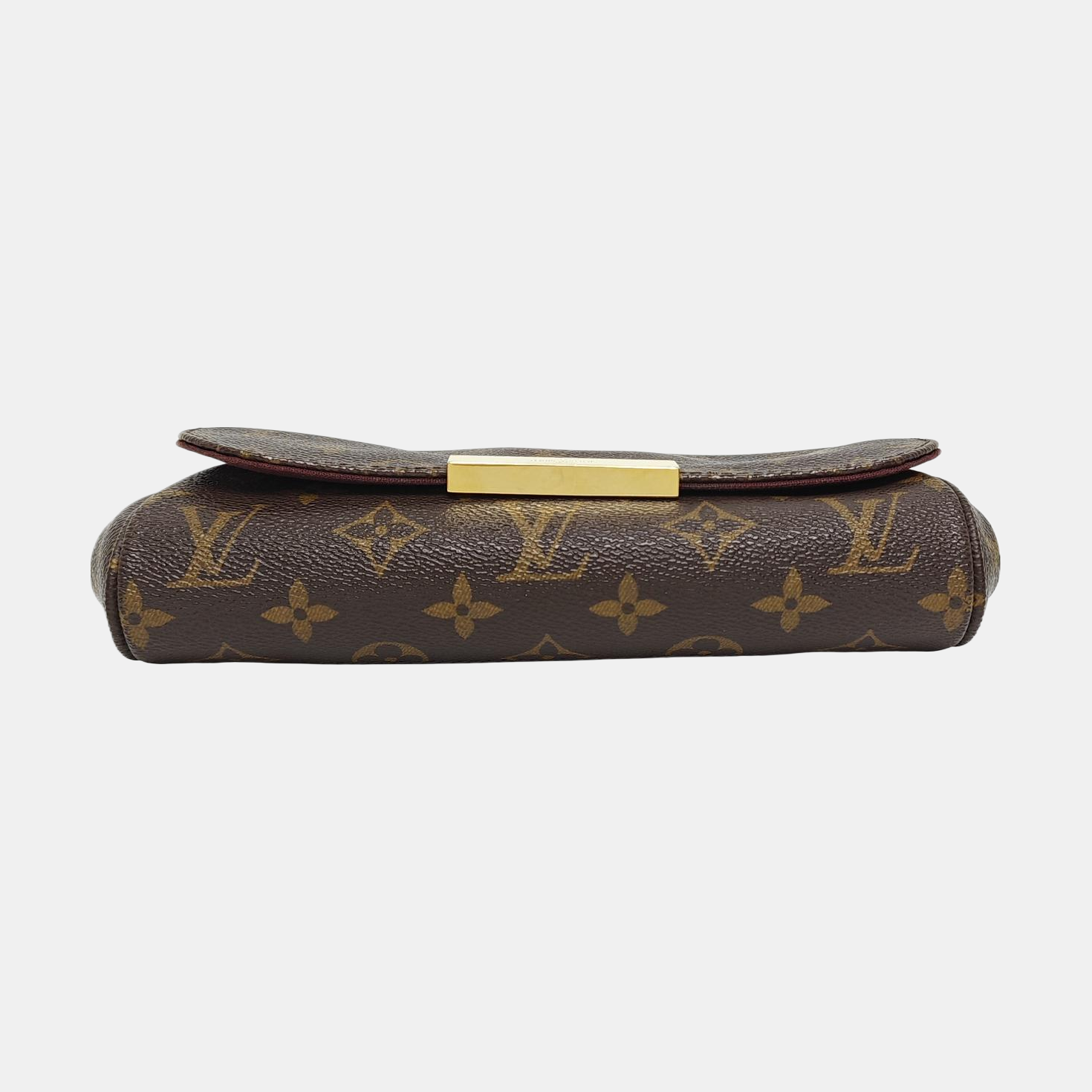 Authenticated pre-owned  FAVORITE PM Monogram Coated Canvas Brown - Crossbody Bag at Looply