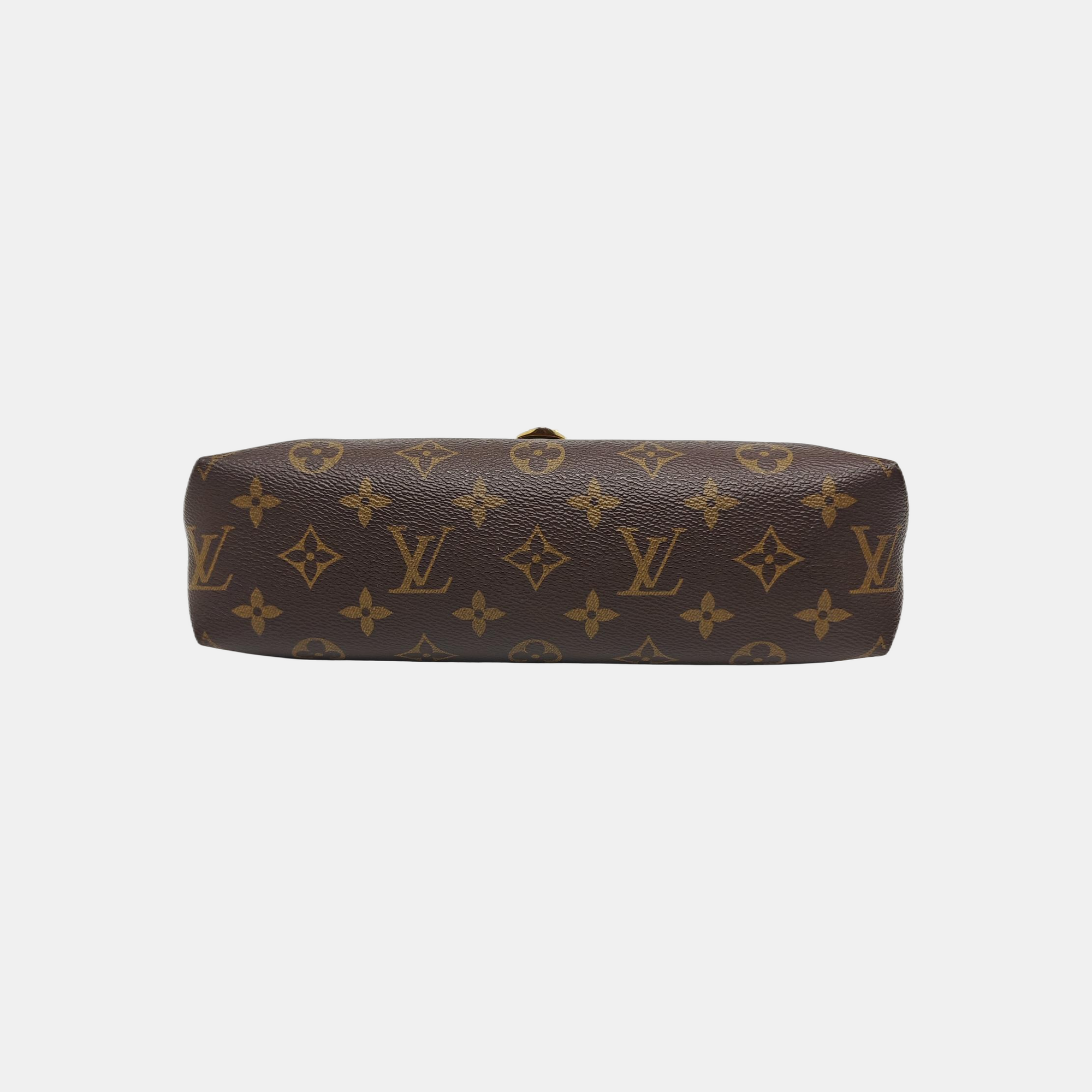 SAINT PLACIDE Monogram Coated Canvas Brown