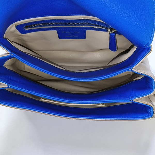 New Lock Calfskin Blue