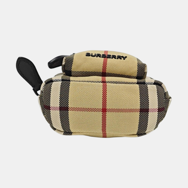 Canvas Coin Purse Beige