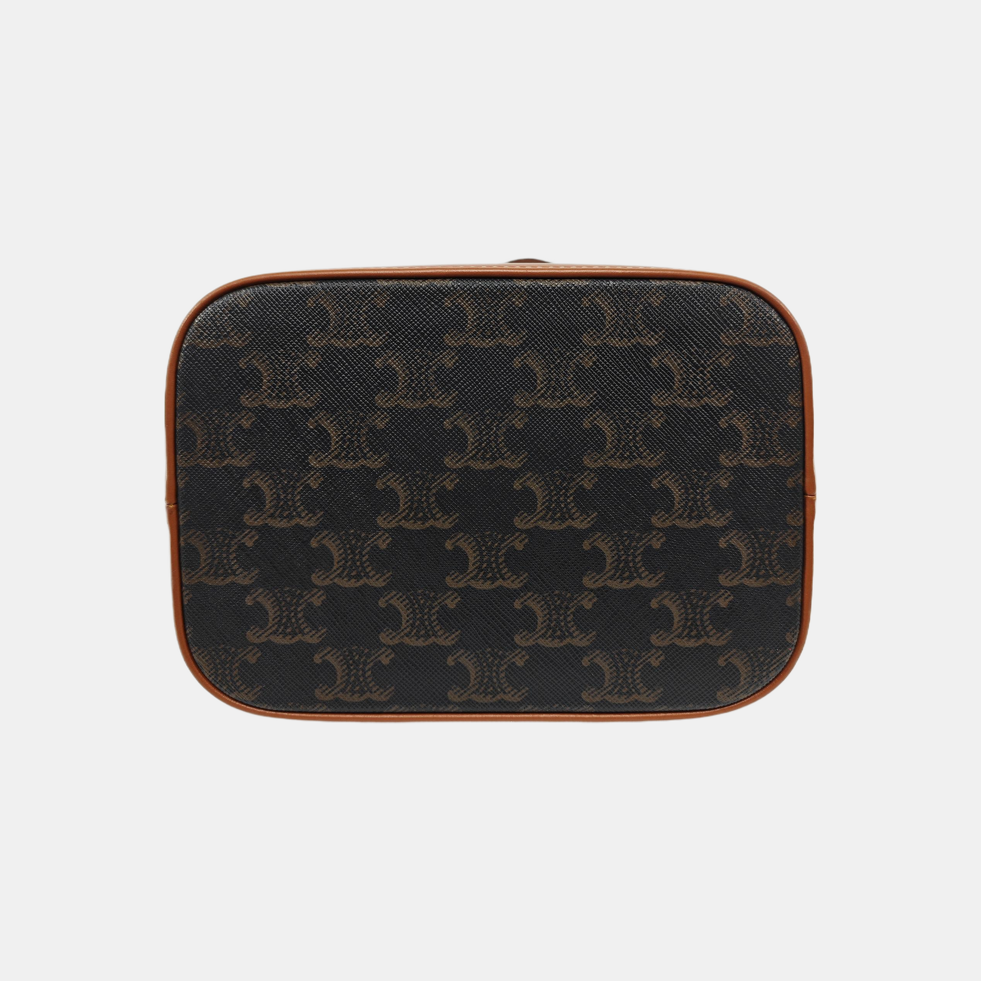 TRIOMPHE CANVAS Small Coated Canvas Brown