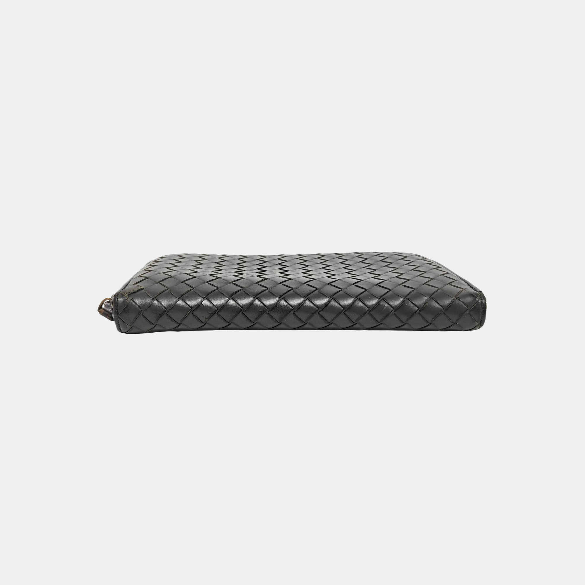 Calfskin Wallet Gray