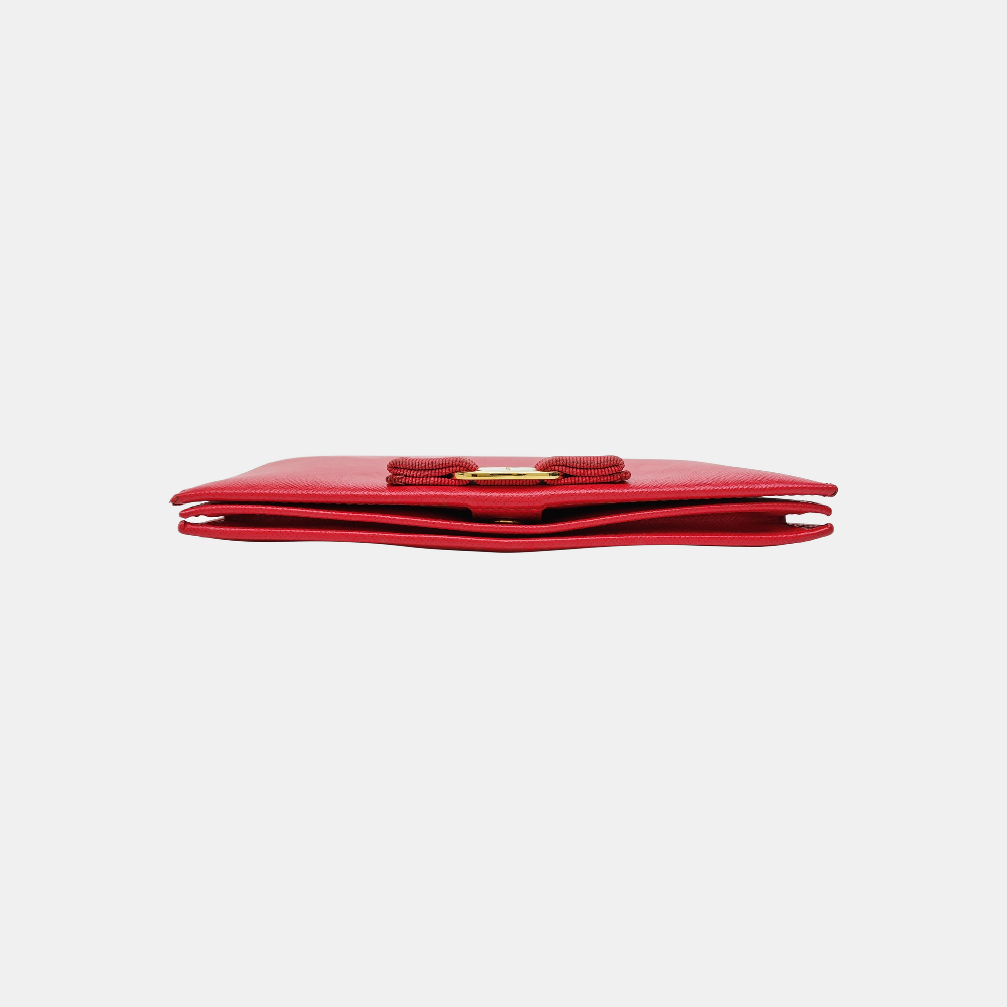 Ginny Calfskin Red