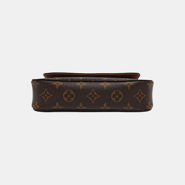 IVY Monogram Coated Canvas Brown