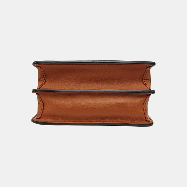 DAUPHINE Mini Monogram Coated Canvas Brown