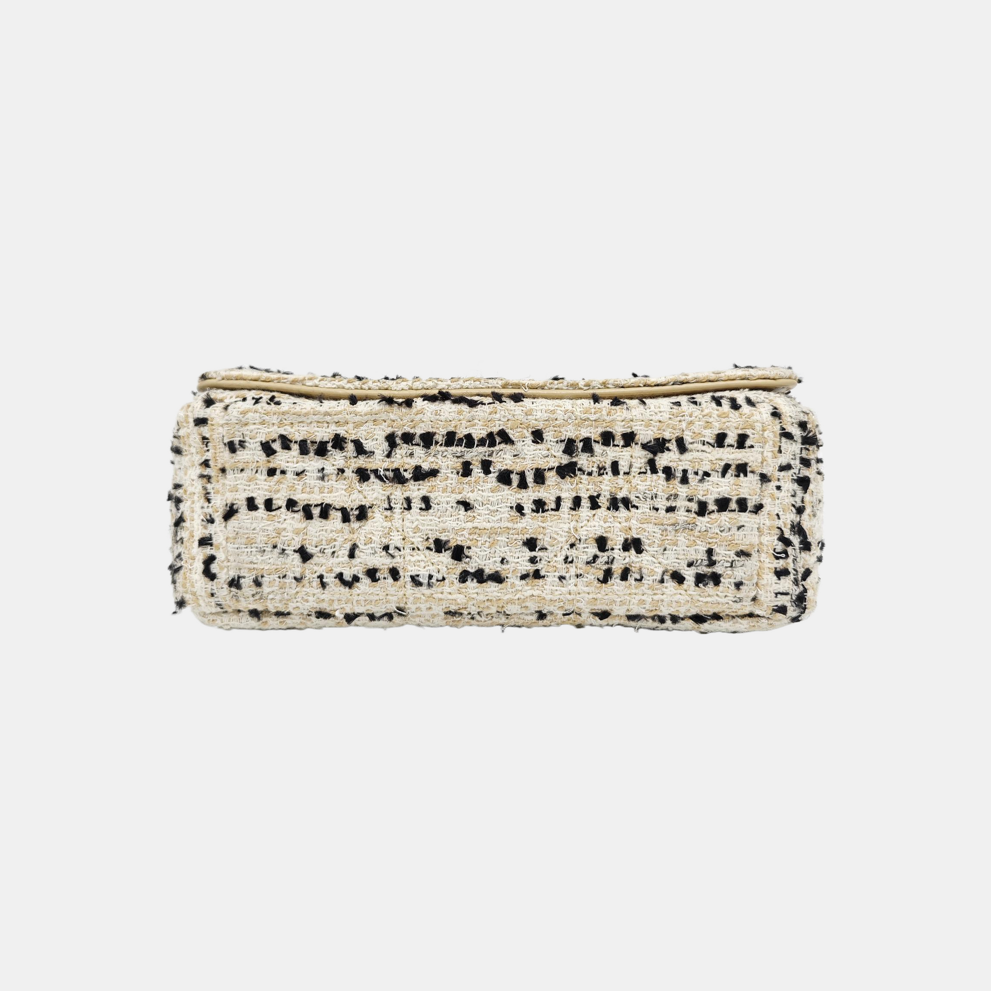 Dior Caro Small Cannage Wool White