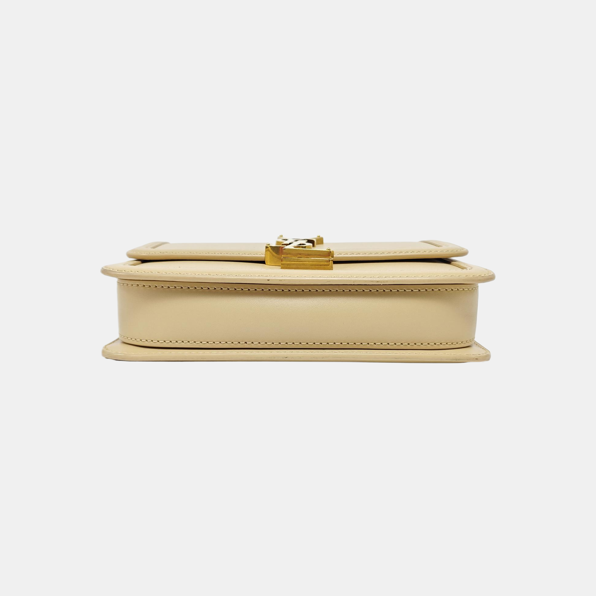 SOLFERINO Small Calfskin Beige