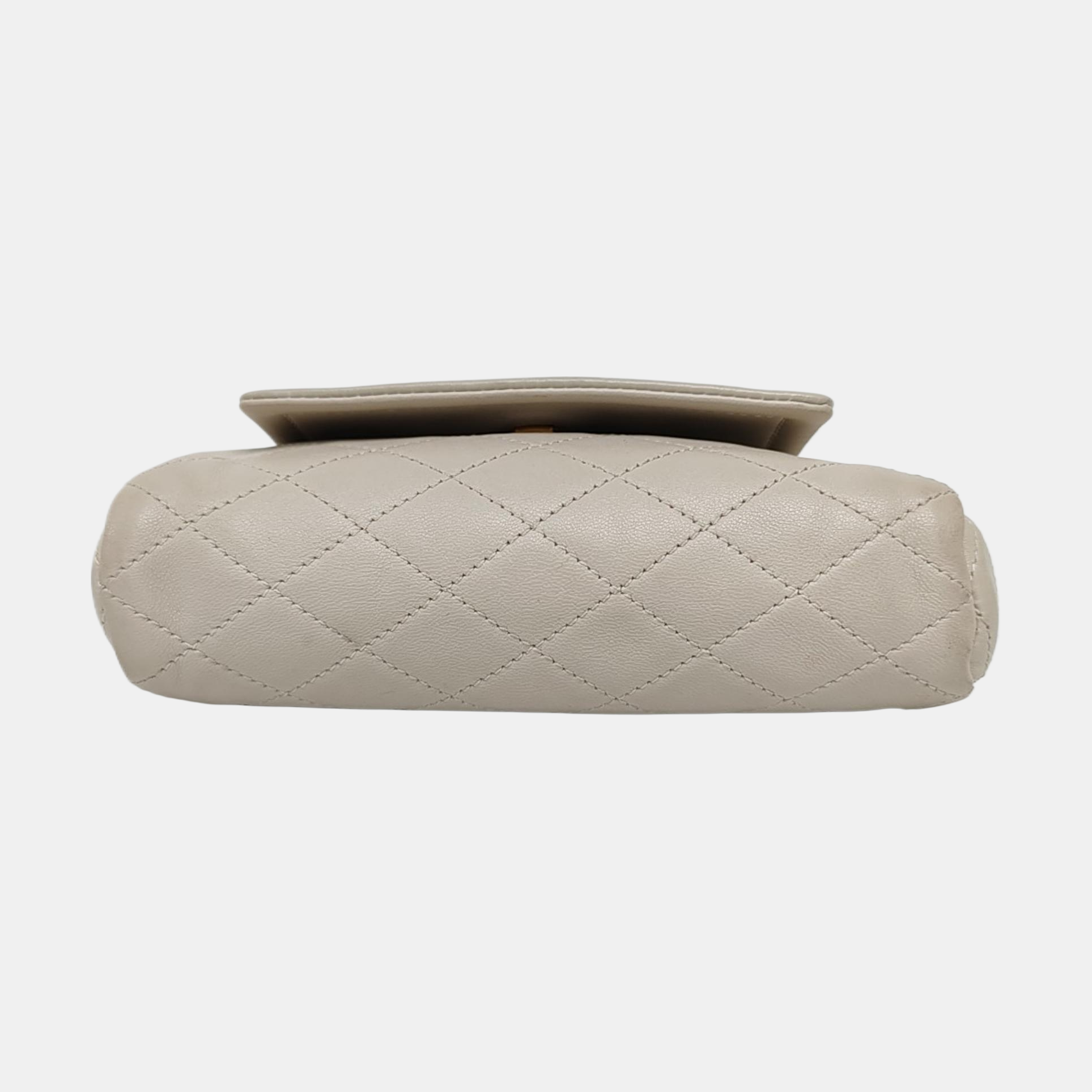 NOLITA Mini Quilted Lambskin White