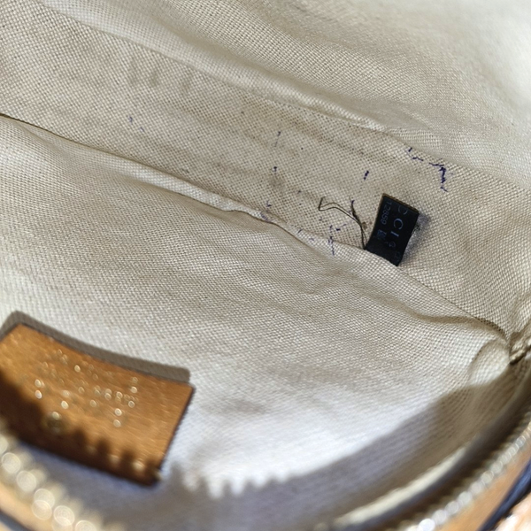 Disney X Gucci Monogram Coated Canvas Brown