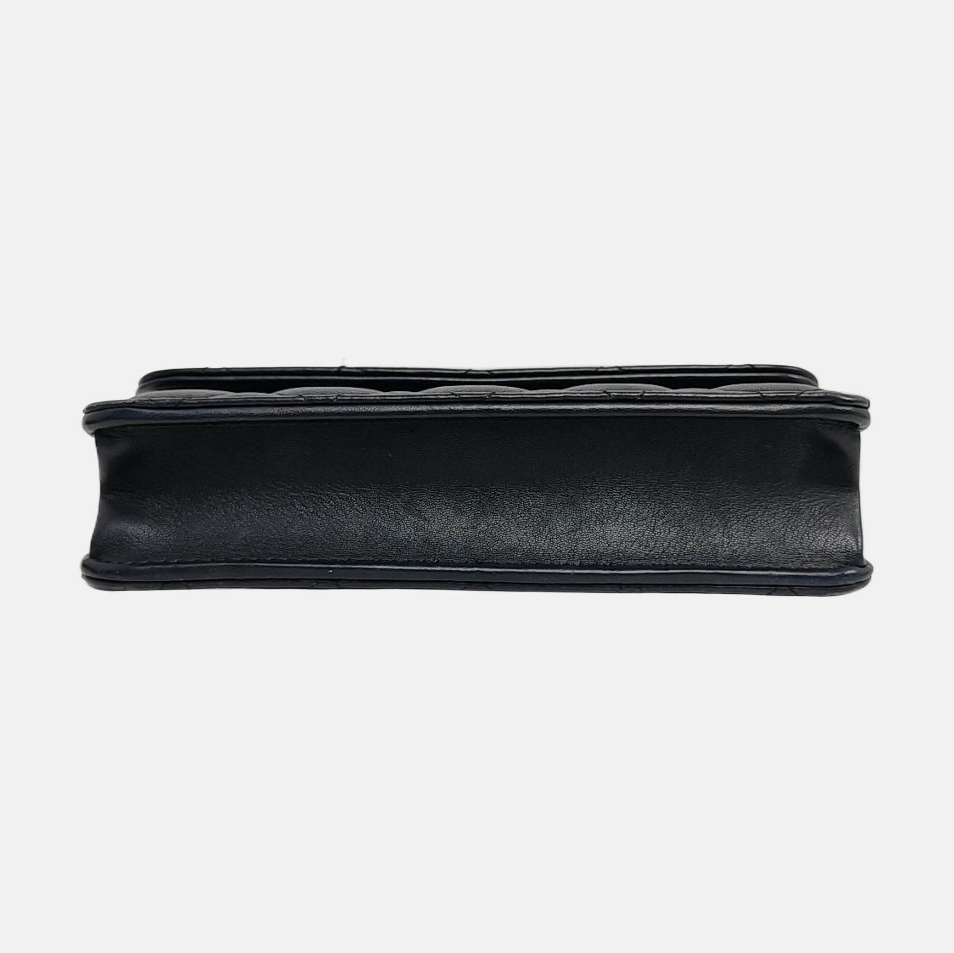Quilted Lambskin Black