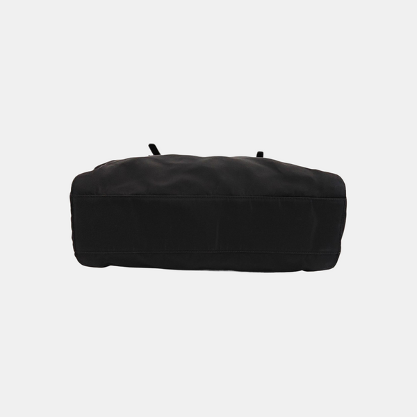 Nylon Shoulder Bag Black