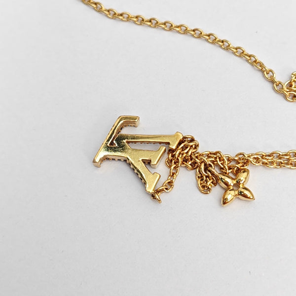 LV ICONIC Metal Gold Necklace