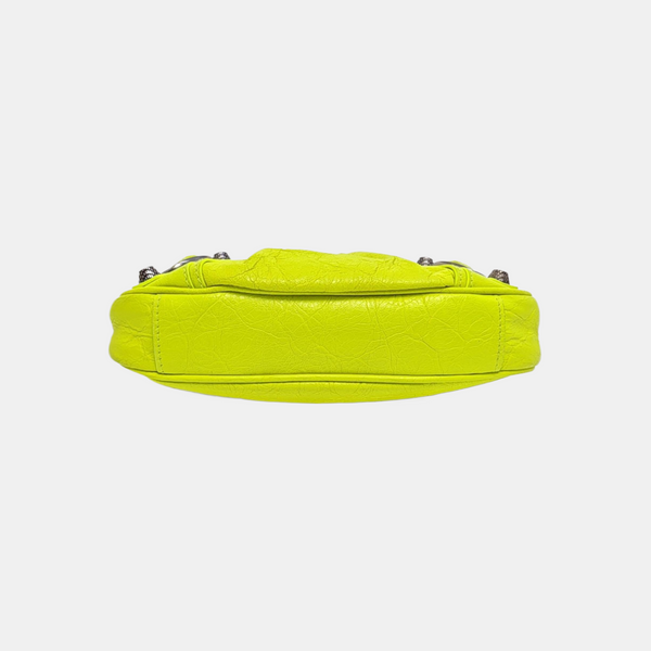 Le Cagole Mini Lambskin Green