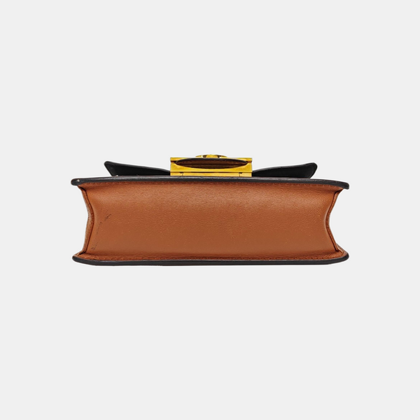 DAUPHINE WOC Monogram Coated Canvas Brown