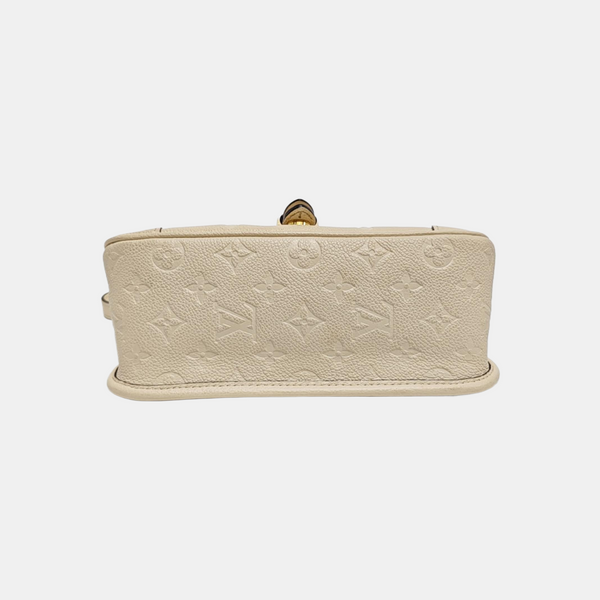 DIANE Monogram Calfskin Beige