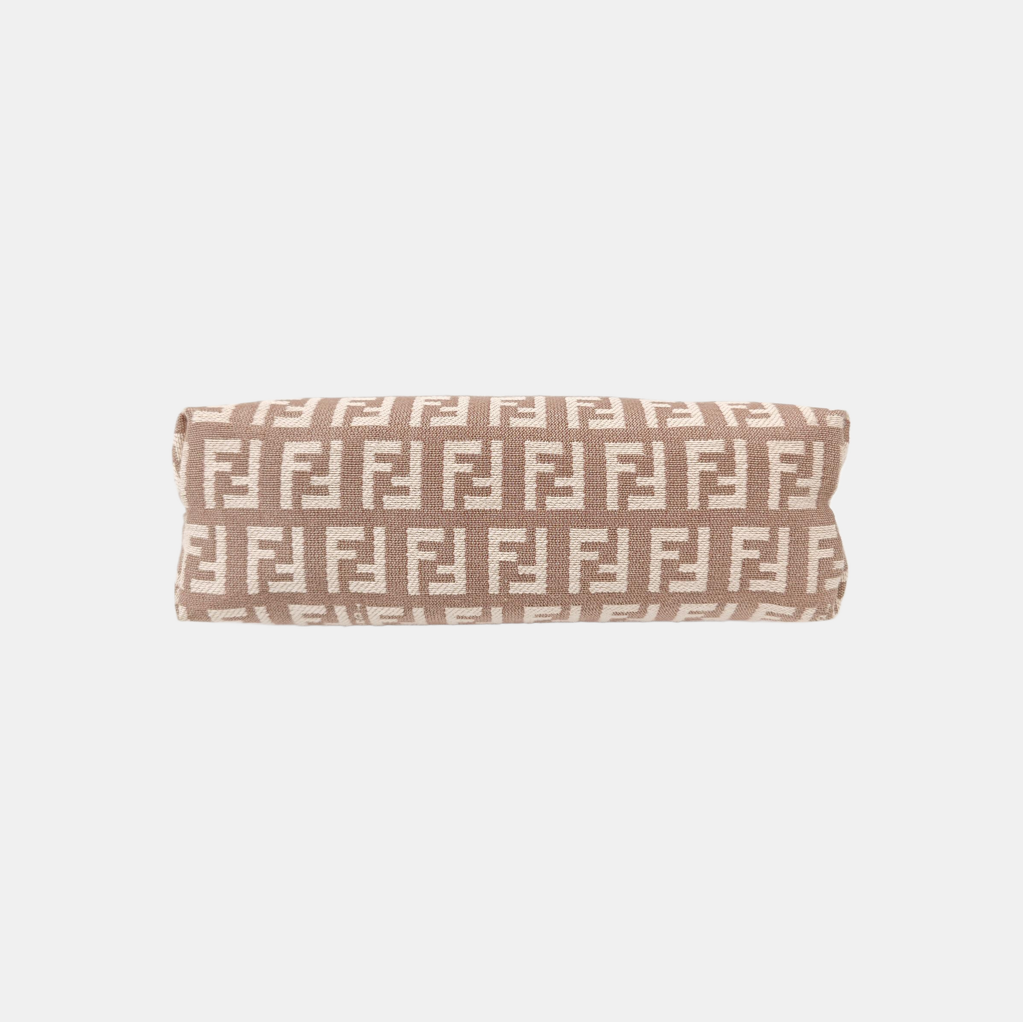 Fabric Top Handle Bag Beige