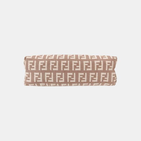 Fabric Top Handle Bag Beige
