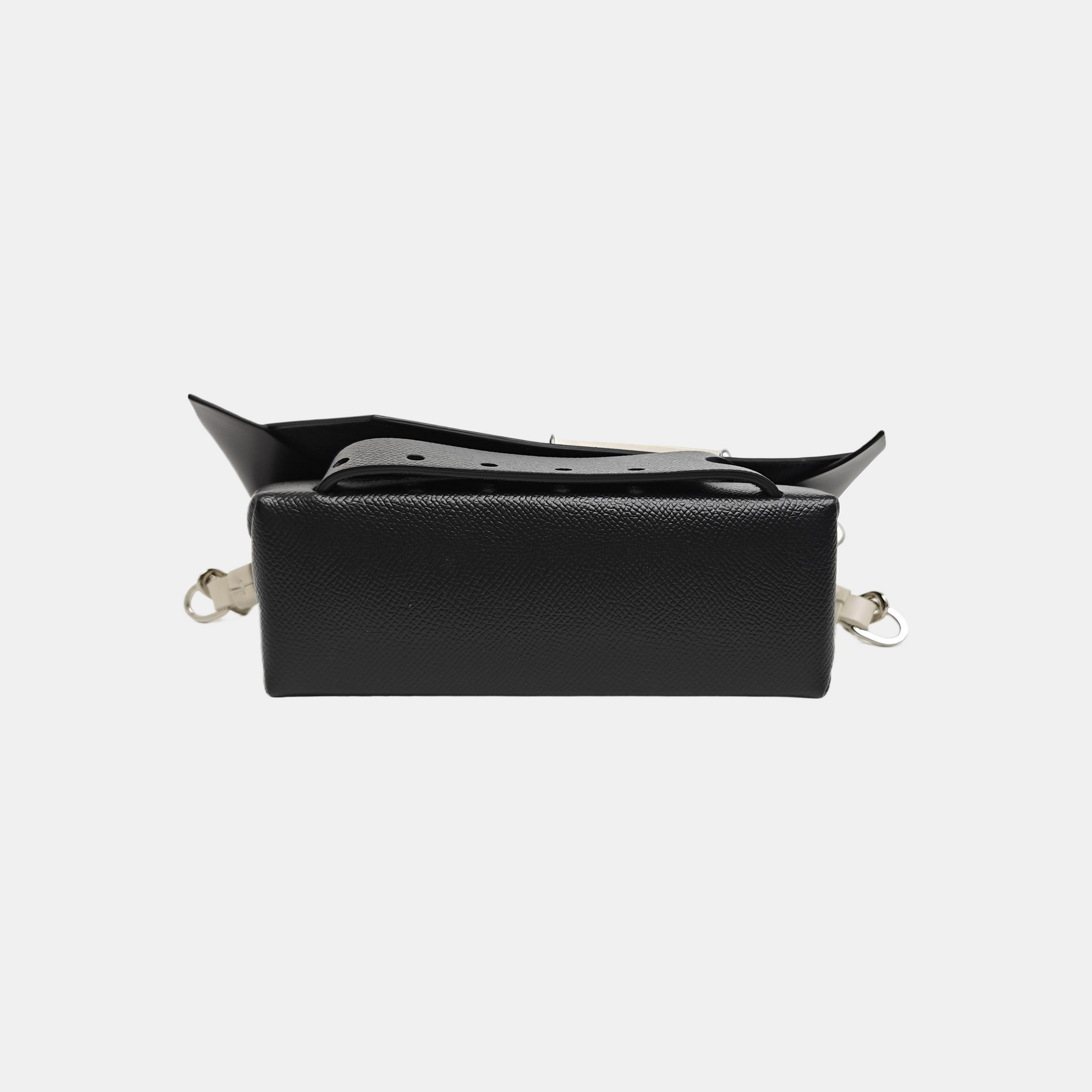 Leather Shoulder Bag Black