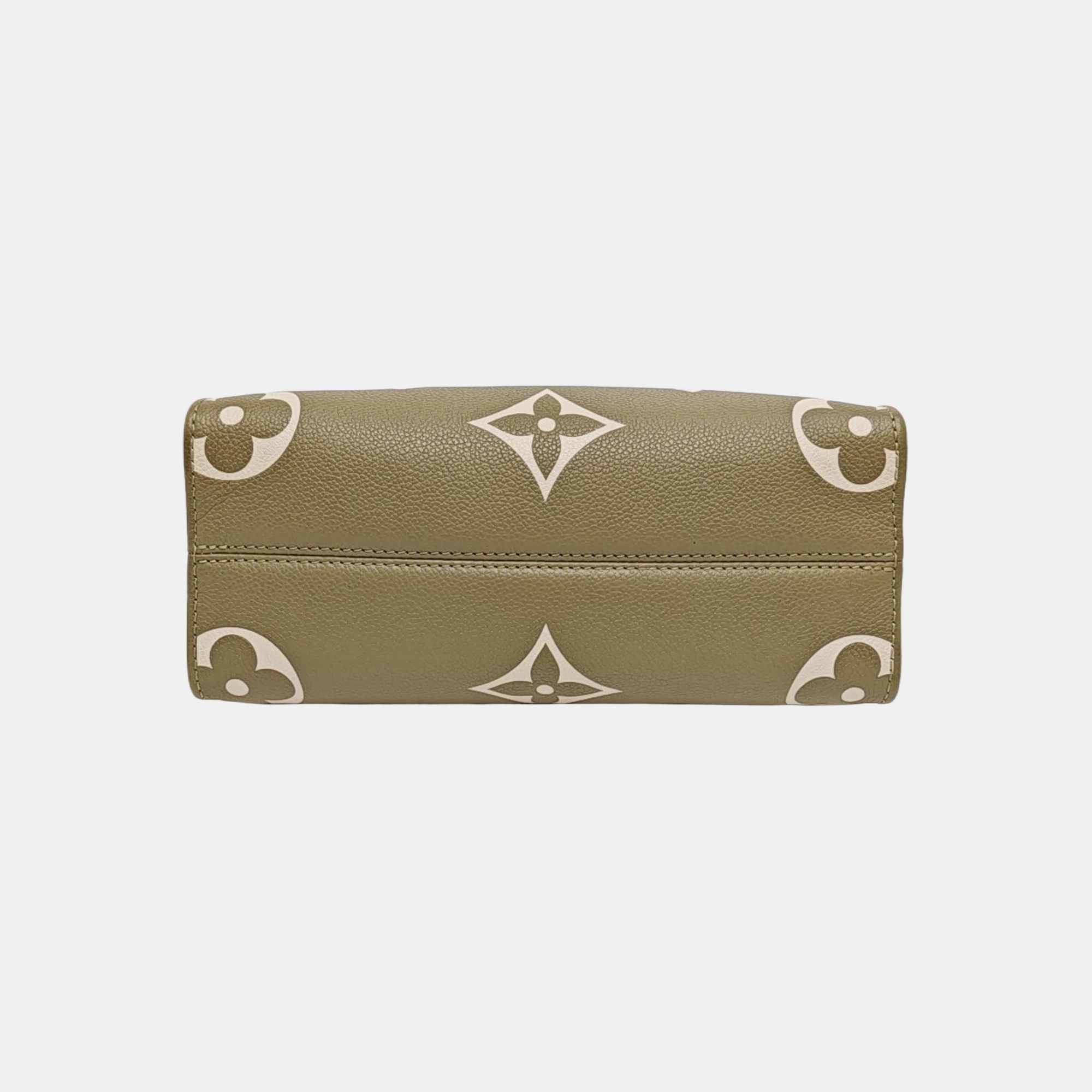 ONTHEGO PM Monogram Calfskin Green