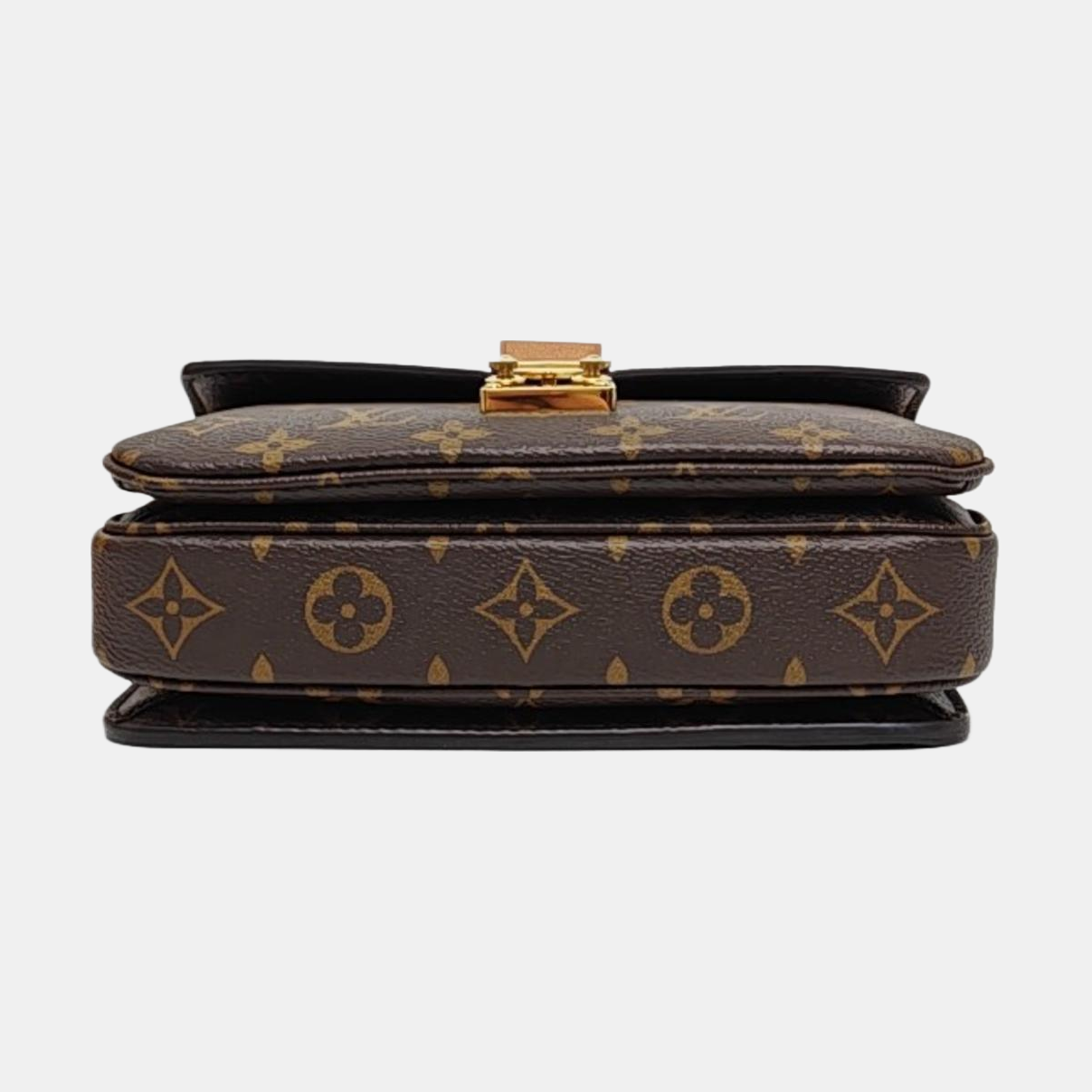 MÉTIS EAST WEST Monogram Coated Canvas Brown