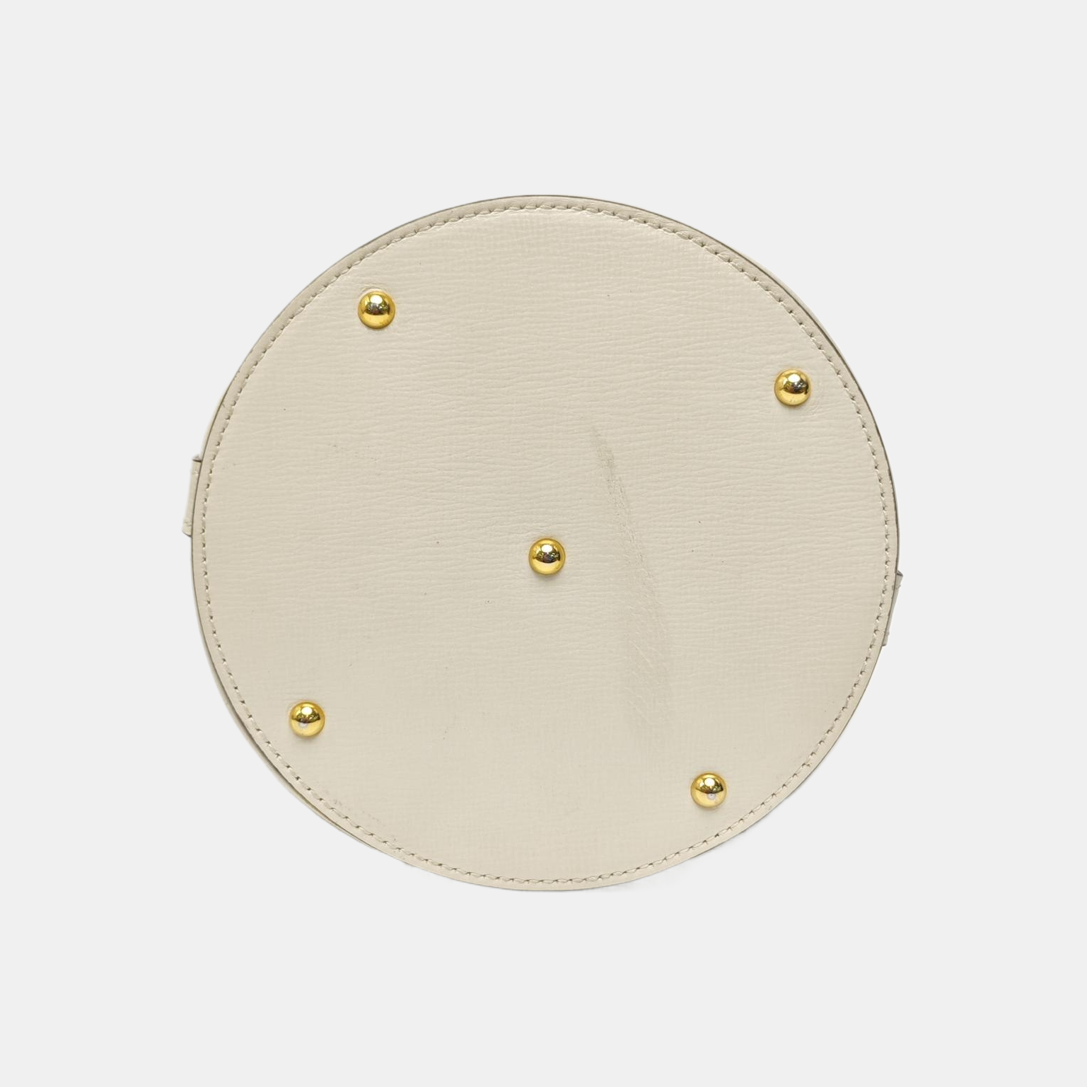 Horsebit 1955 Small Coated Canvas Beige