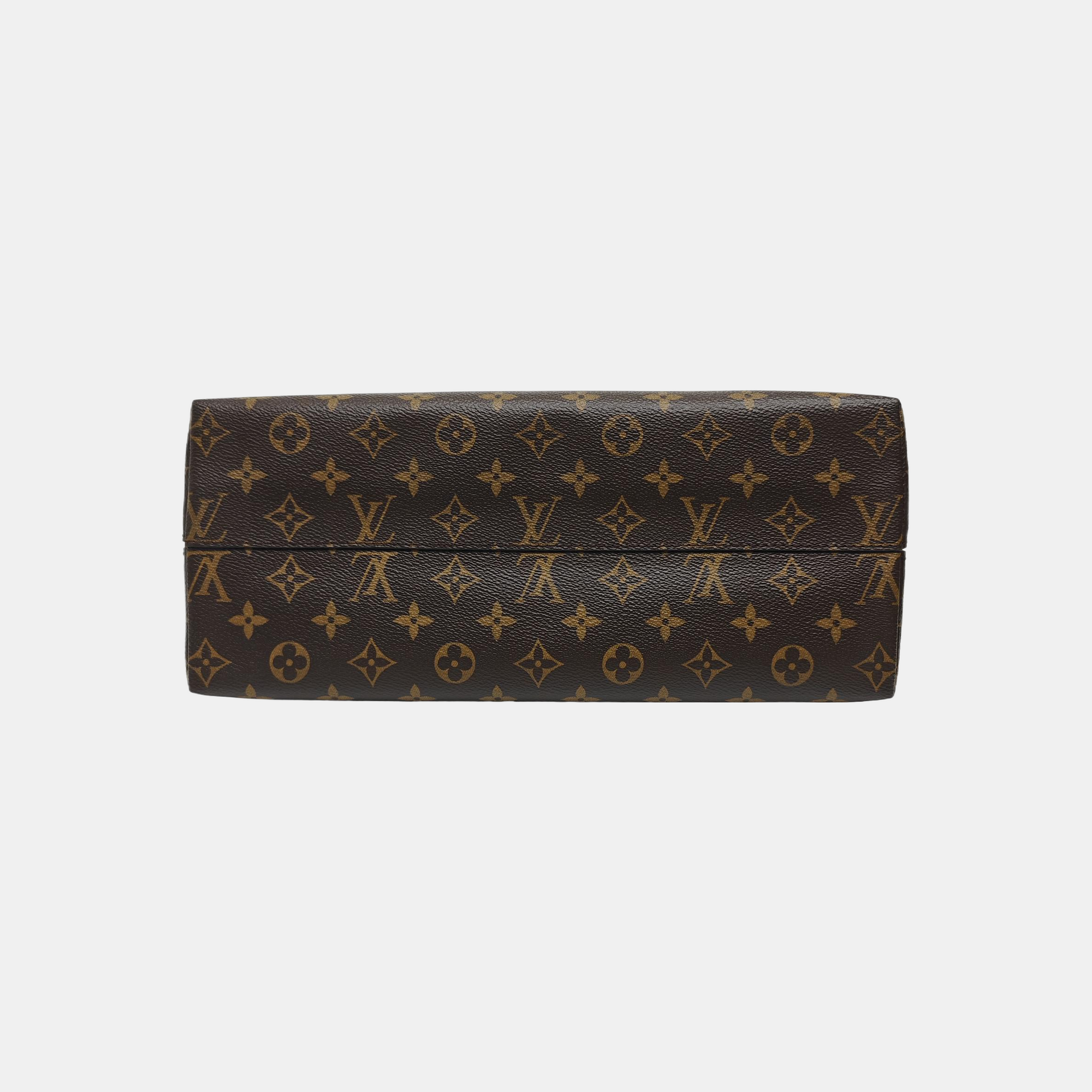 ALMA BNB MM Monogram Coated Canvas Brown
