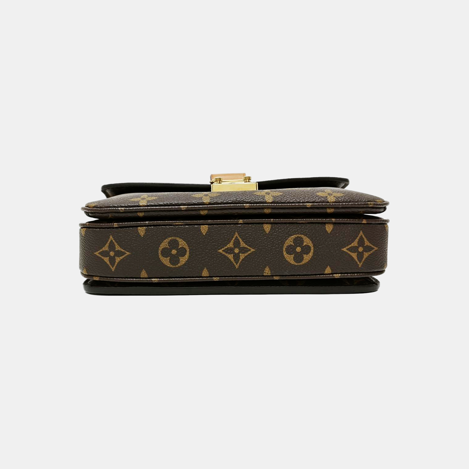 MÉTIS EAST WEST Monogram Coated Canvas Brown