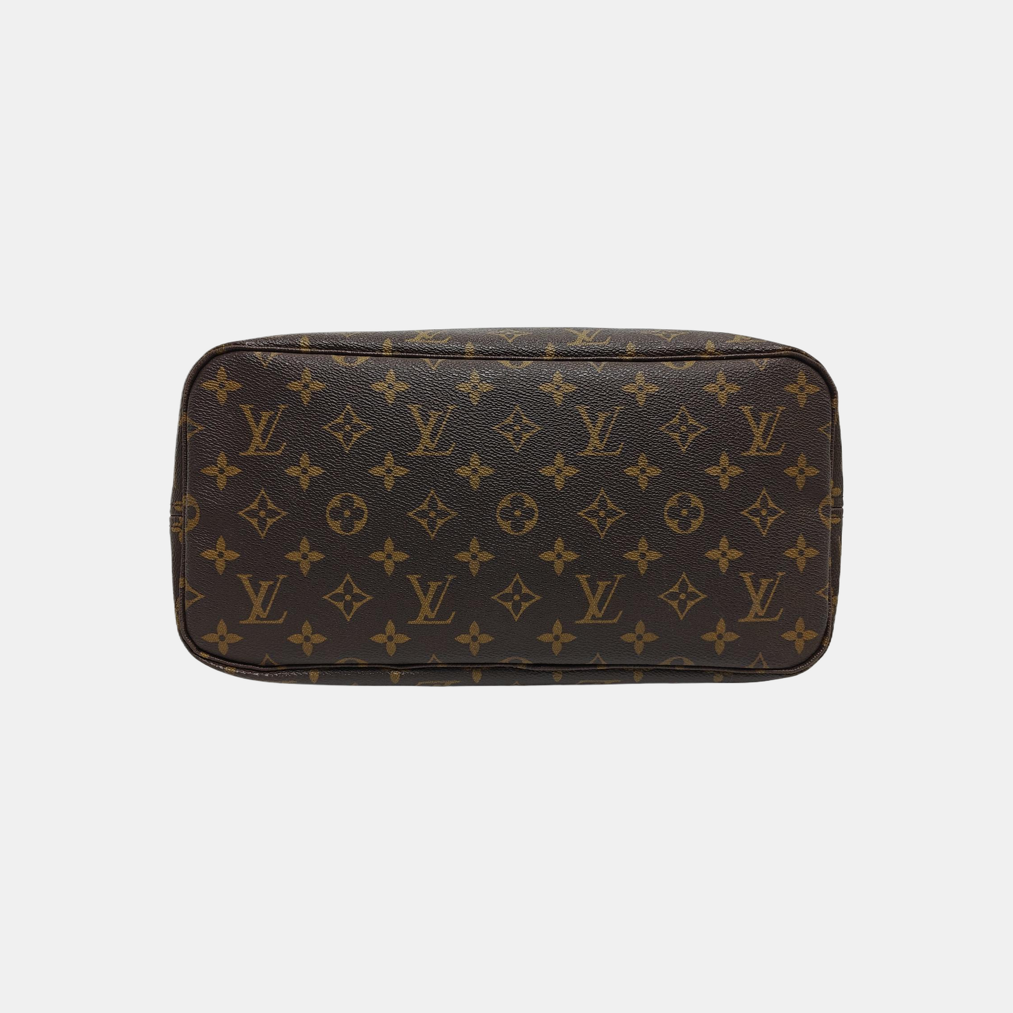NEVERFULL MM Lona Monogram Revestida Marrón