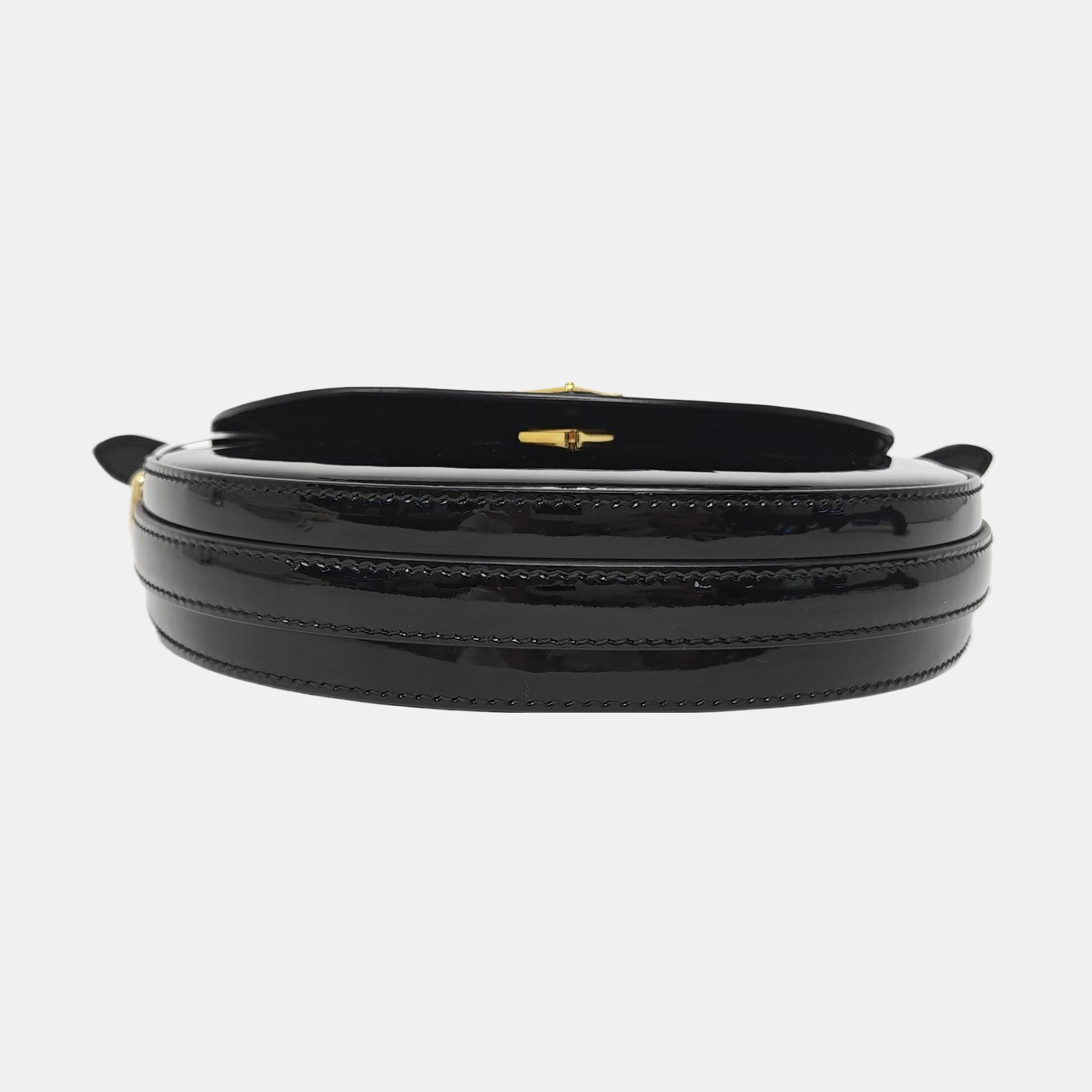 Arqué Mini Patent Leather Black