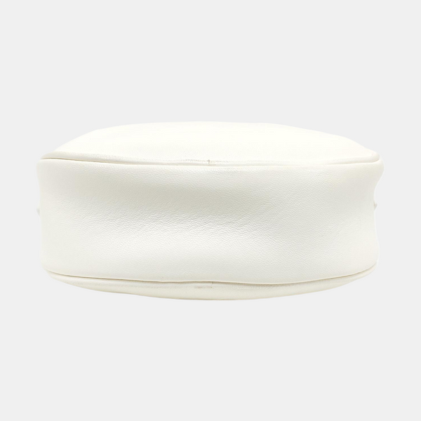 Lambskin Crossbody Bag White