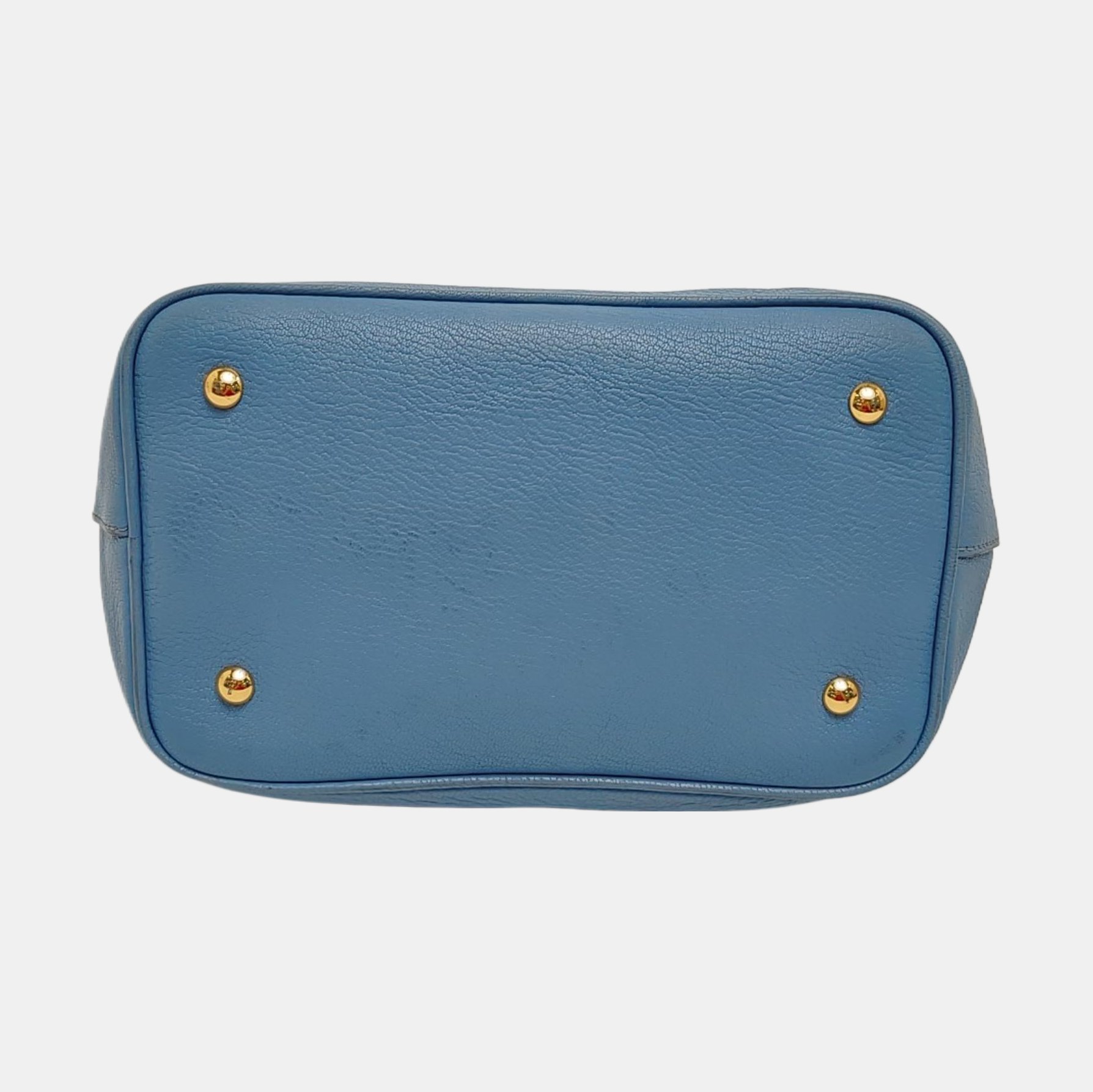 Calfskin Tote Bag Blue