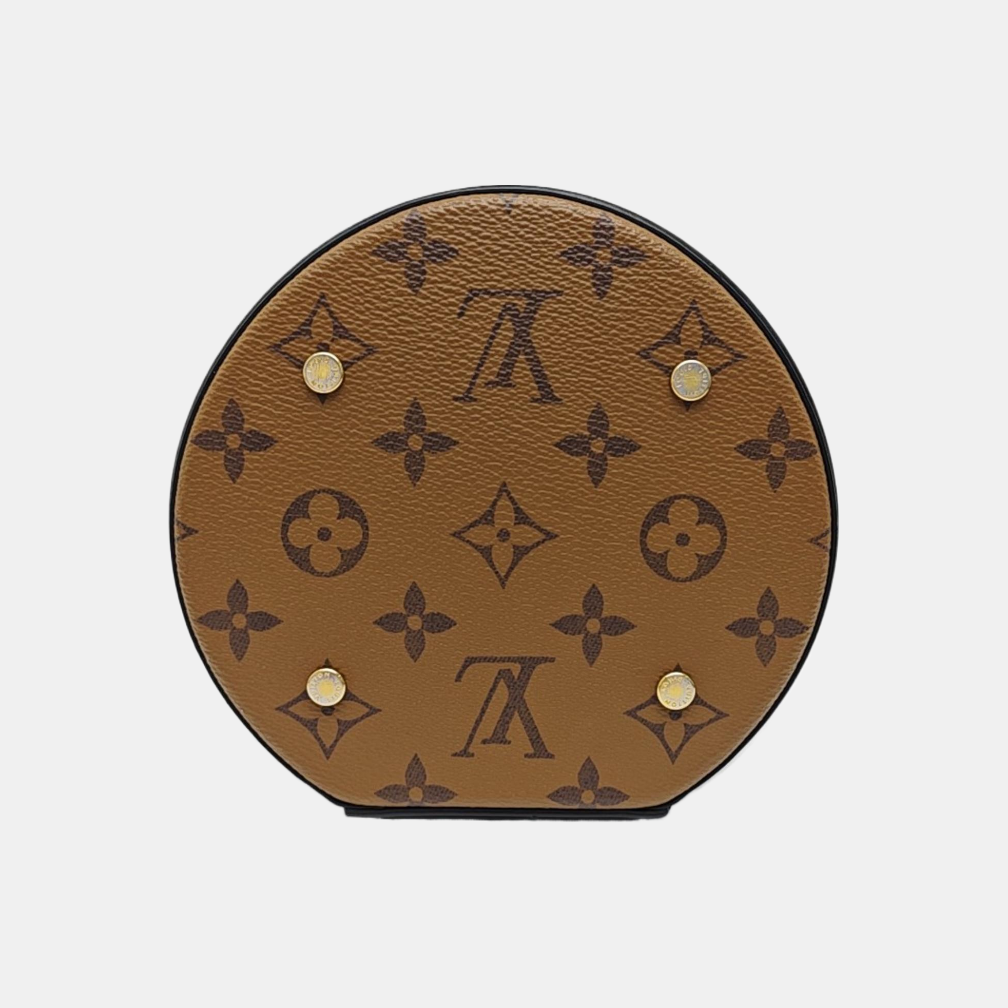 CANNES PM Monogram Coated Canvas Brown