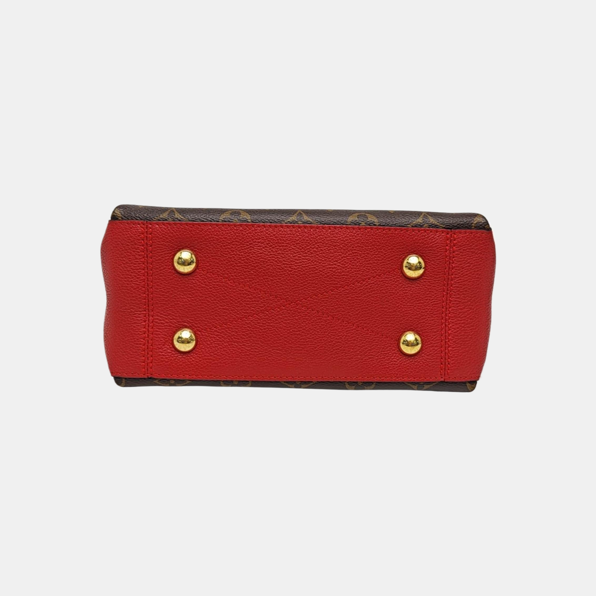 SURENE BB Monogram Coated Canvas Brown