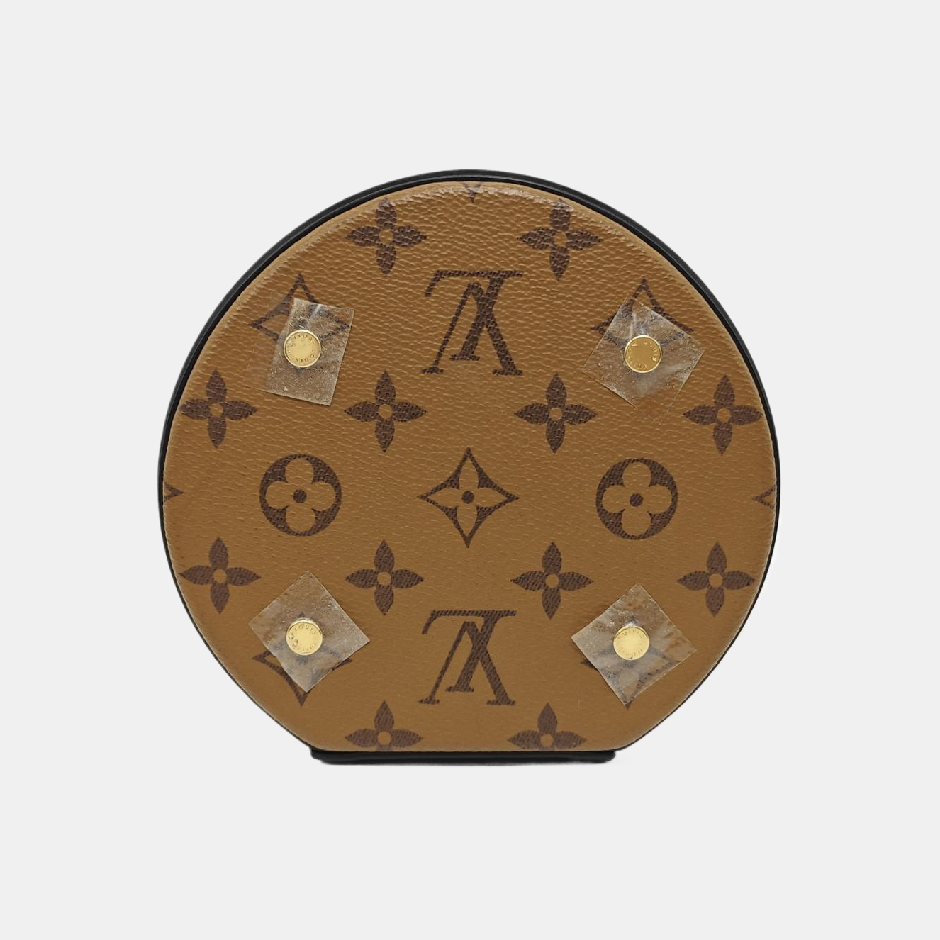 CANNES PM Monogram Coated Canvas Brown