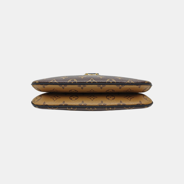 TWINNY Monogram Coated Canvas Brown