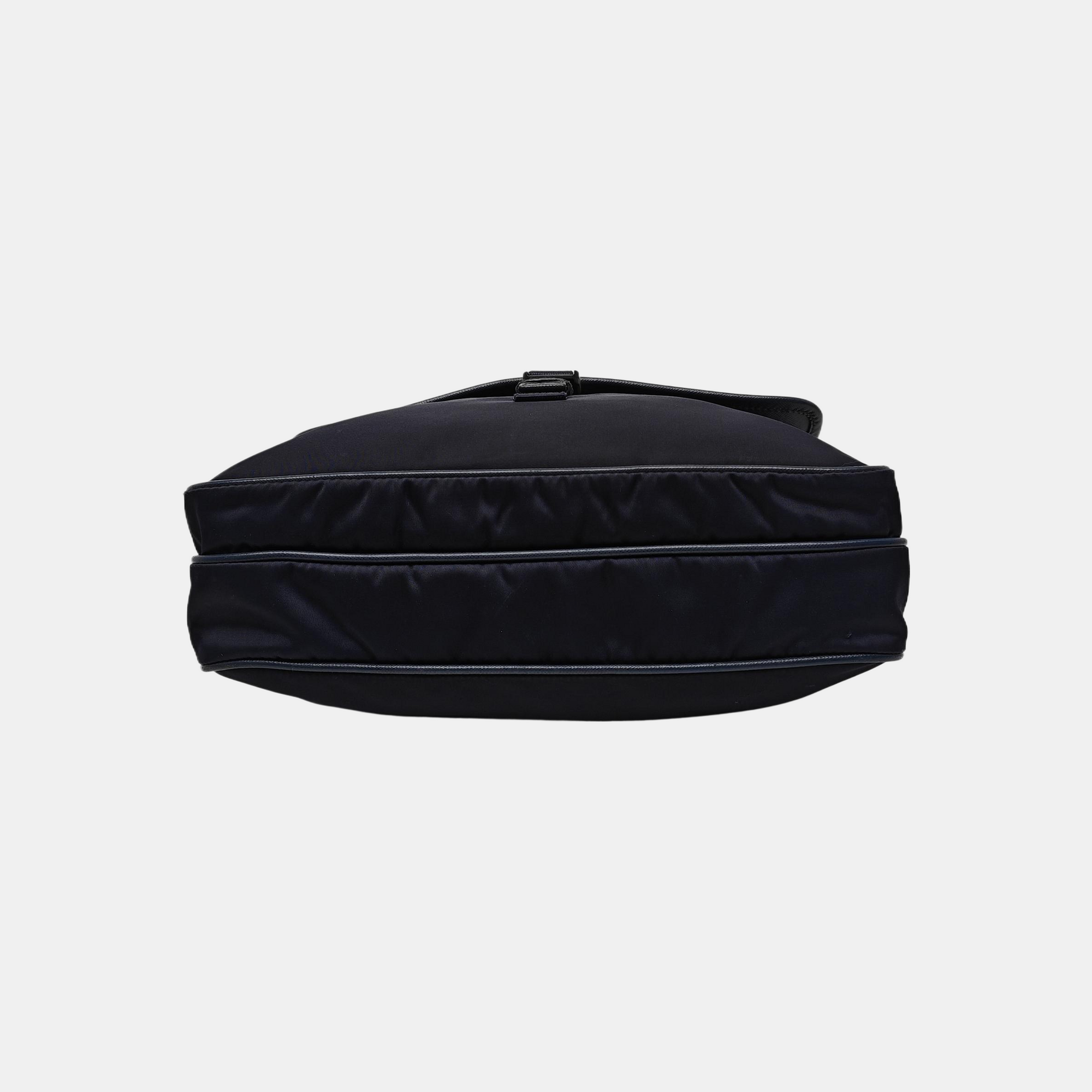 Vela Messenger Bag Nylon Blue