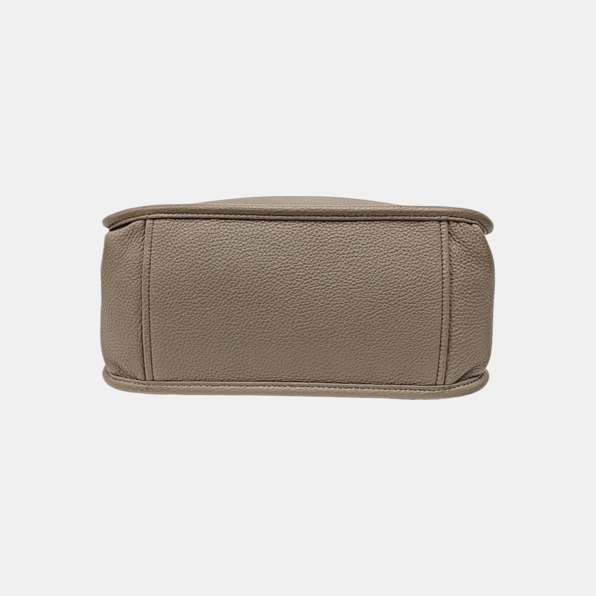 Calfskin Crossbody Bag Gray