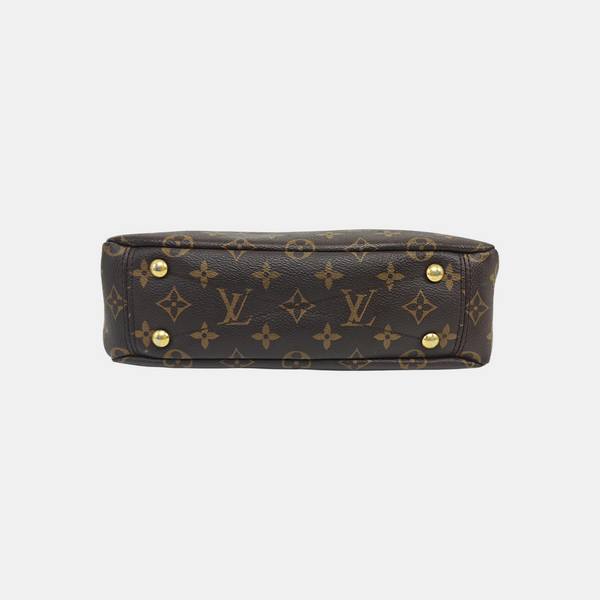 PALLAS BB Monogram Coated Canvas Brown