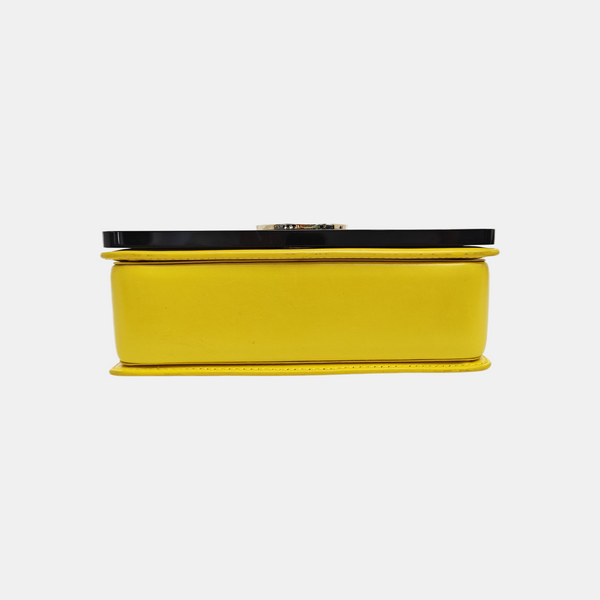 BVLGARI Calfskin Yellow
