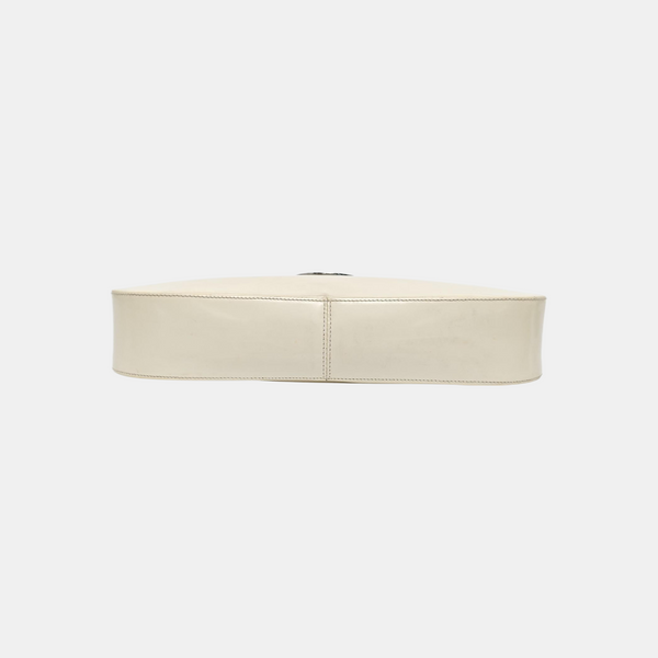 Calfskin Shoulder Bag White