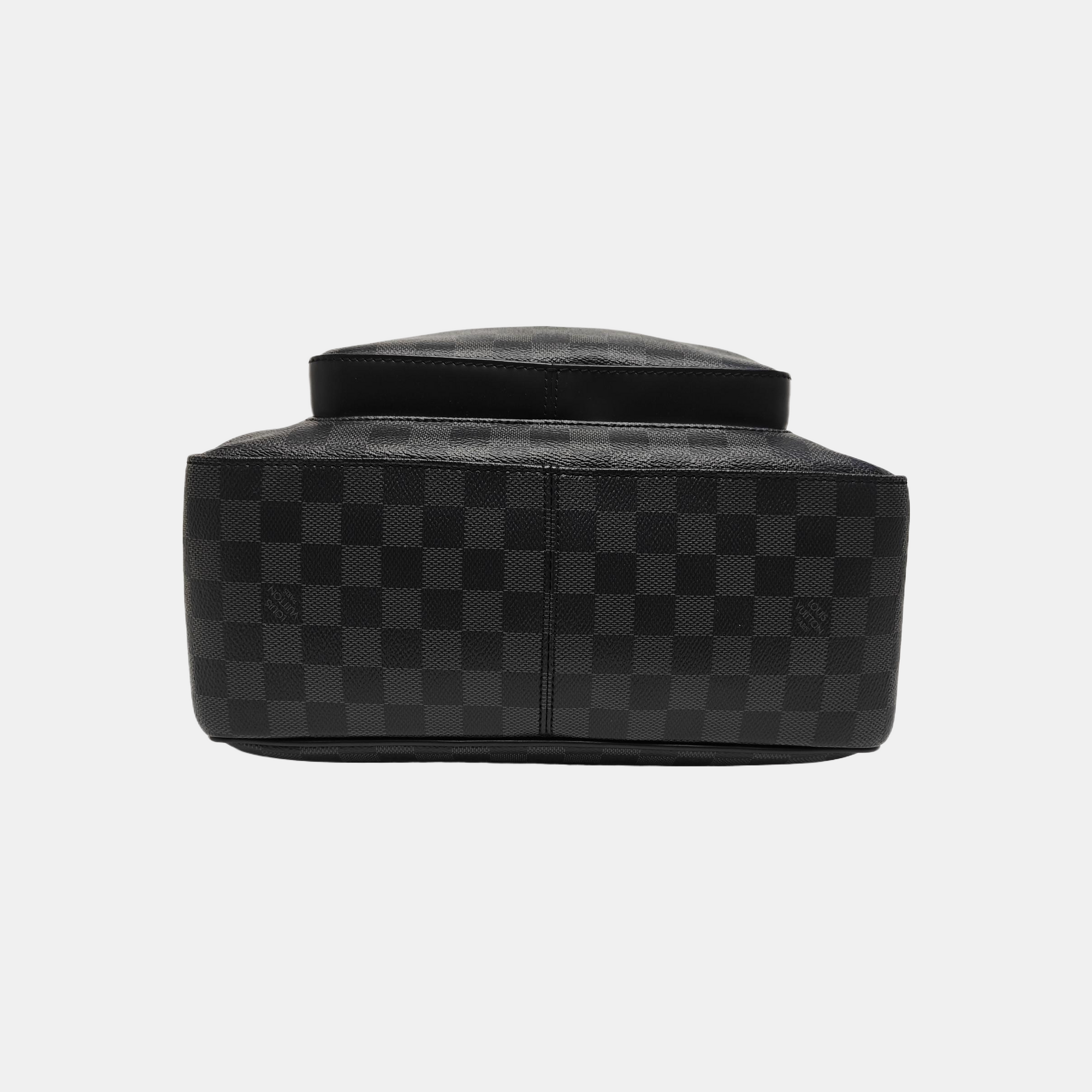 JOSH Damier Graphite Coated Canvas Gray