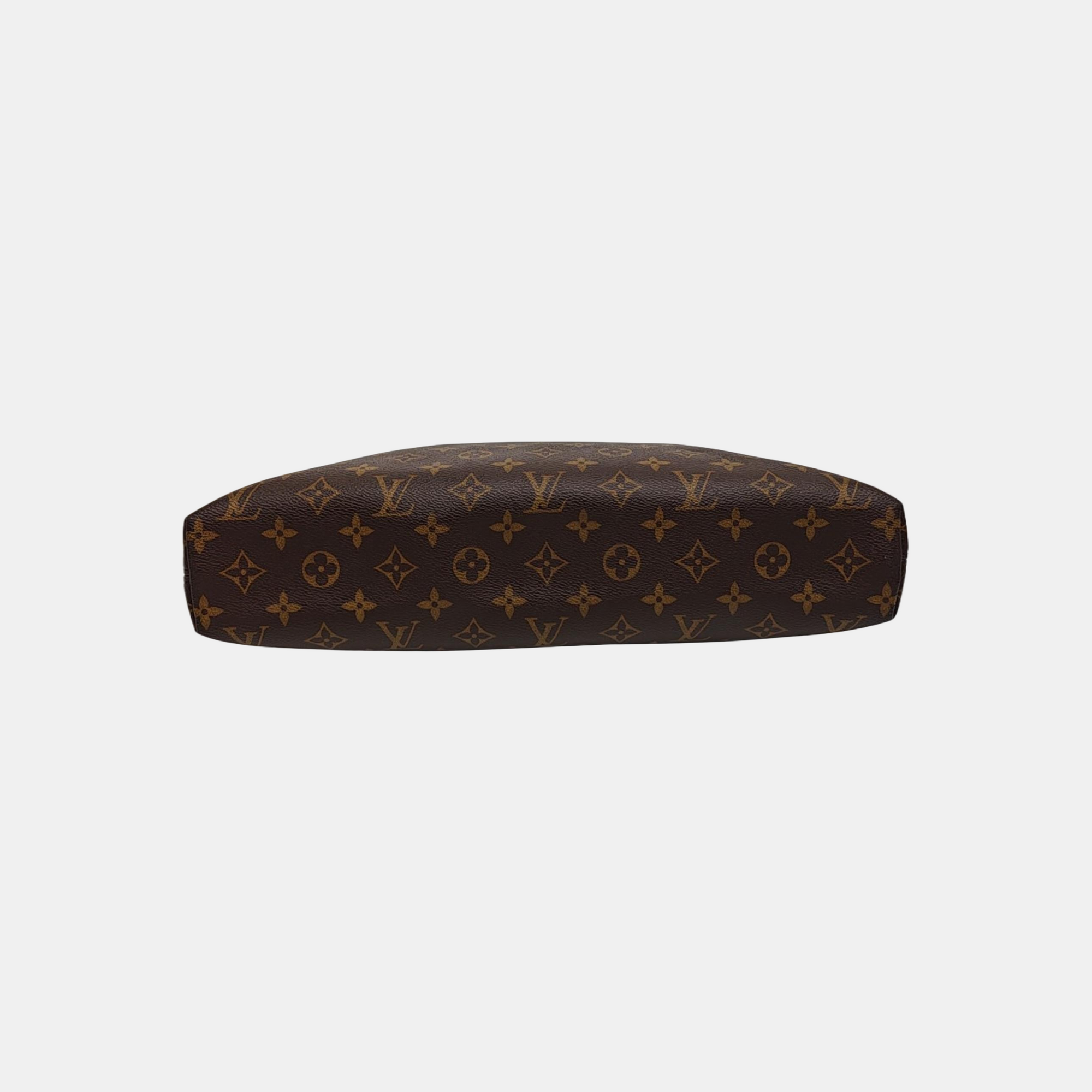 PORTE-DOCUMENTS Monogram Coated Canvas Brown