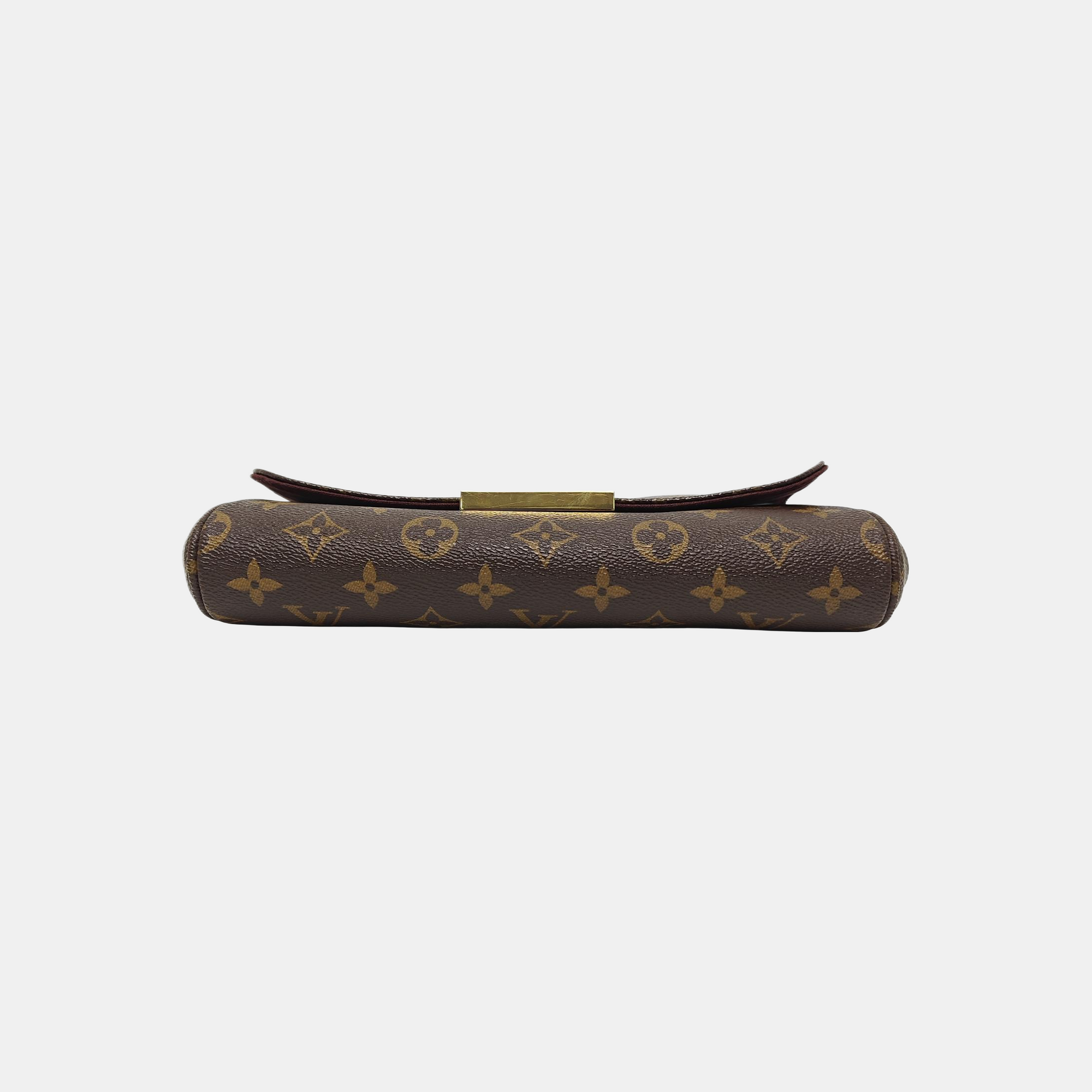 FAVORITE MM Monogram Coated Canvas Brown