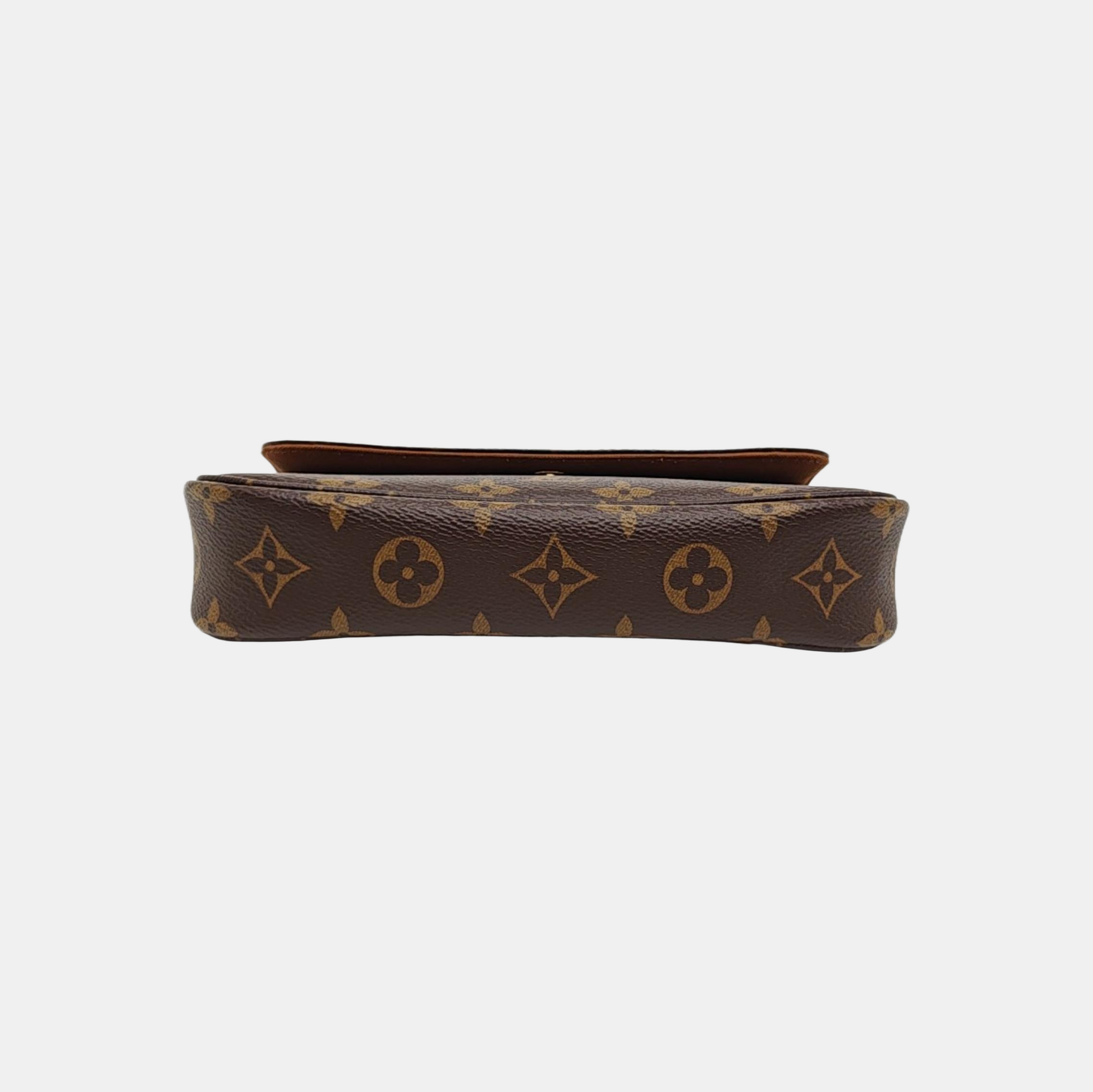 IVY Monogram Coated Canvas Brown
