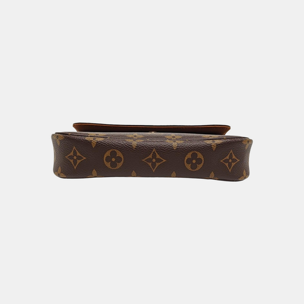 IVY Monogram Coated Canvas Brown